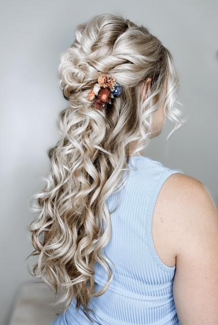 Bridal Hair Example for Charleston Wedding