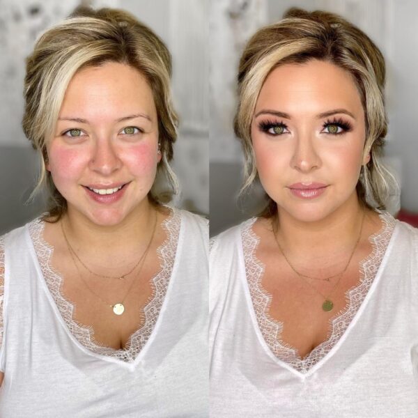 Before and After Makeup Artist