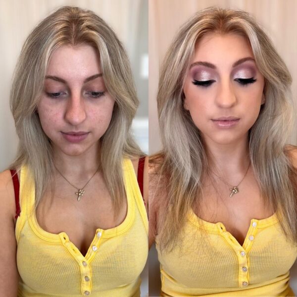 Before and After Makeup Photos